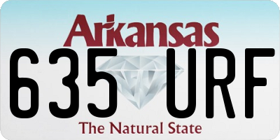 AR license plate 635URF