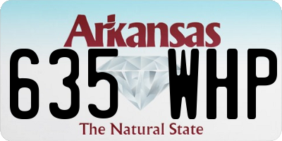 AR license plate 635WHP