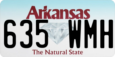 AR license plate 635WMH