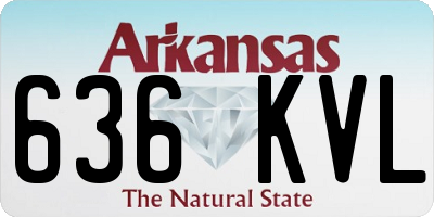 AR license plate 636KVL