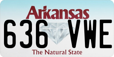 AR license plate 636VWE