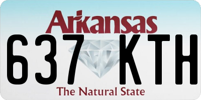 AR license plate 637KTH