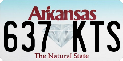 AR license plate 637KTS
