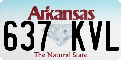 AR license plate 637KVL