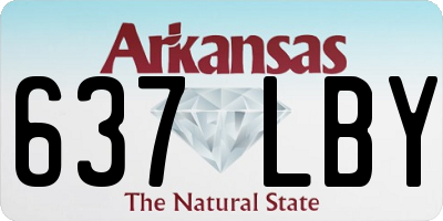 AR license plate 637LBY