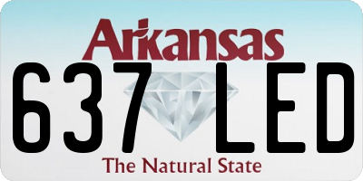 AR license plate 637LED