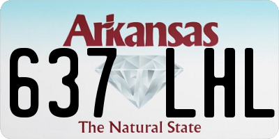 AR license plate 637LHL