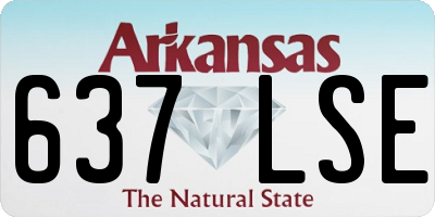 AR license plate 637LSE