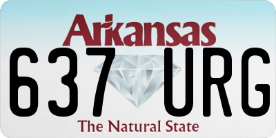 AR license plate 637URG