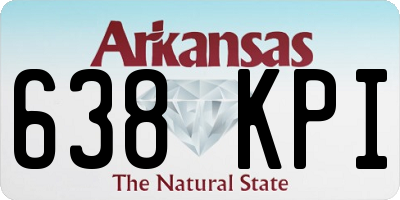 AR license plate 638KPI