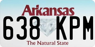 AR license plate 638KPM