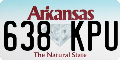 AR license plate 638KPU