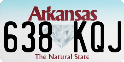 AR license plate 638KQJ