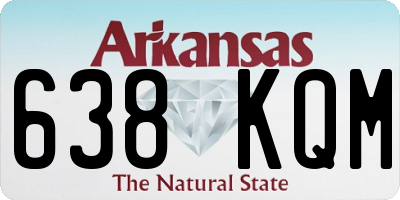 AR license plate 638KQM