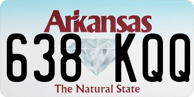 AR license plate 638KQQ