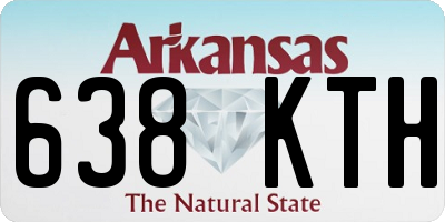 AR license plate 638KTH