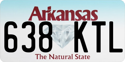 AR license plate 638KTL