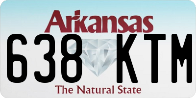 AR license plate 638KTM