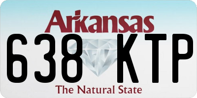 AR license plate 638KTP