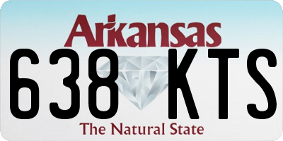 AR license plate 638KTS