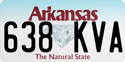 AR license plate 638KVA