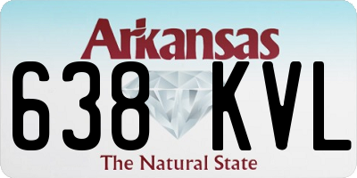 AR license plate 638KVL