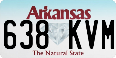 AR license plate 638KVM