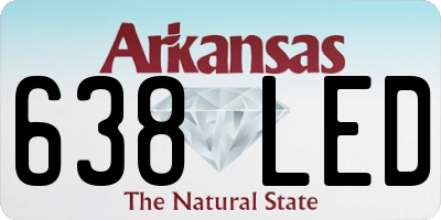 AR license plate 638LED