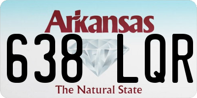 AR license plate 638LQR