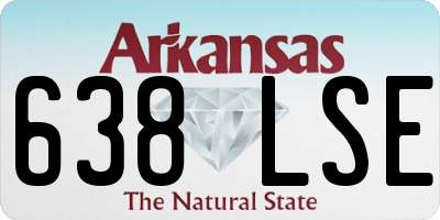 AR license plate 638LSE