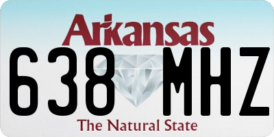 AR license plate 638MHZ