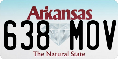 AR license plate 638MOV