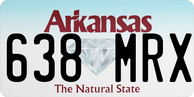 AR license plate 638MRX