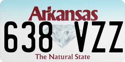 AR license plate 638VZZ