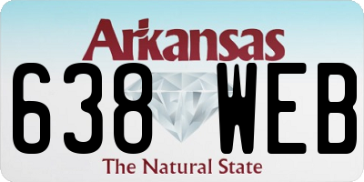 AR license plate 638WEB