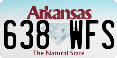 AR license plate 638WFS