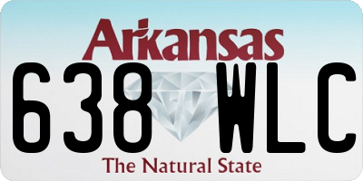 AR license plate 638WLC