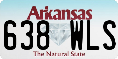 AR license plate 638WLS