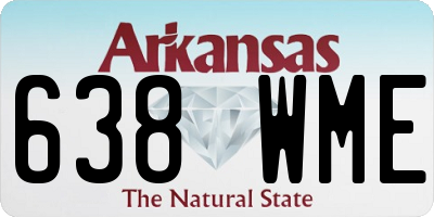 AR license plate 638WME
