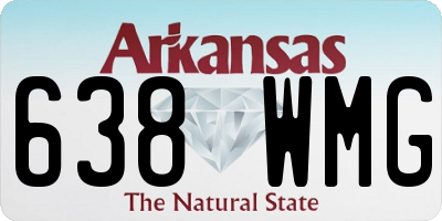 AR license plate 638WMG