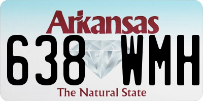 AR license plate 638WMH