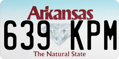 AR license plate 639KPM