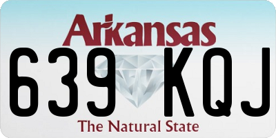 AR license plate 639KQJ