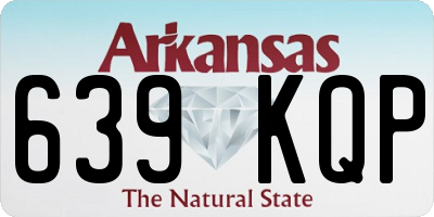 AR license plate 639KQP