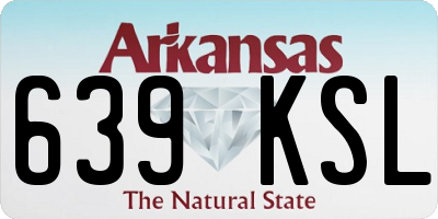 AR license plate 639KSL