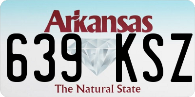 AR license plate 639KSZ