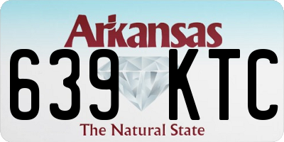 AR license plate 639KTC