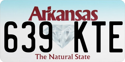 AR license plate 639KTE