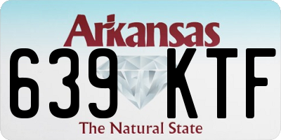 AR license plate 639KTF