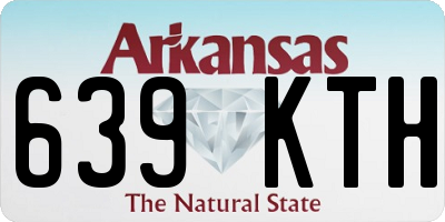 AR license plate 639KTH